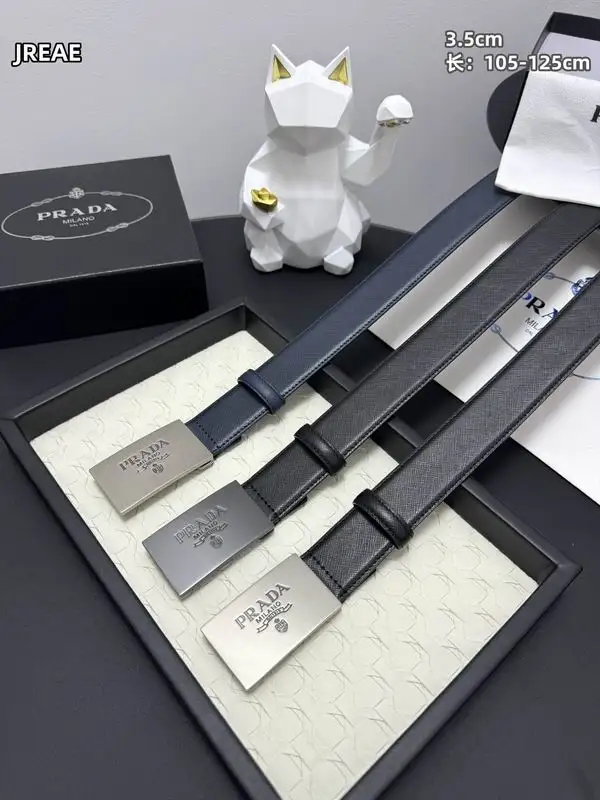 Prada belt 35mmX105-125cm 8L81